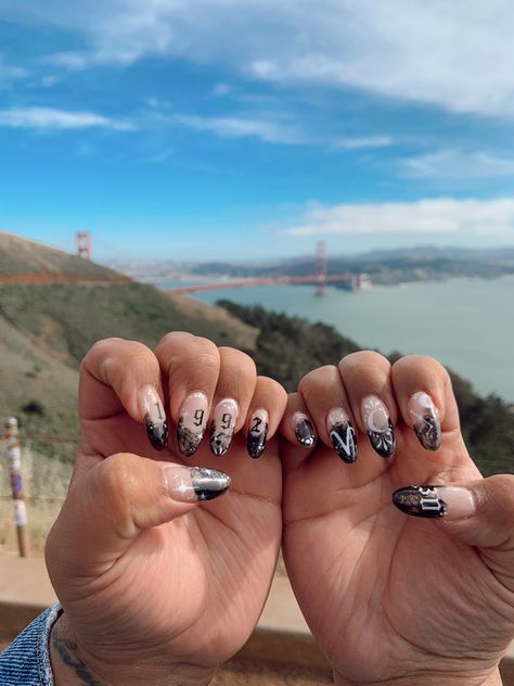 Birthday nails #birthdaynailset #1992 #aries Sagittarius Birthday Nails Designs, Zodiac Nails Designs Taurus, Aries Season Nails, Birthday Nails 30, Birthday Nails Leo Season, 1992 Nails, Birthday Nail Set Ideas Aries, 30th Bday Nails, 1994 Nails