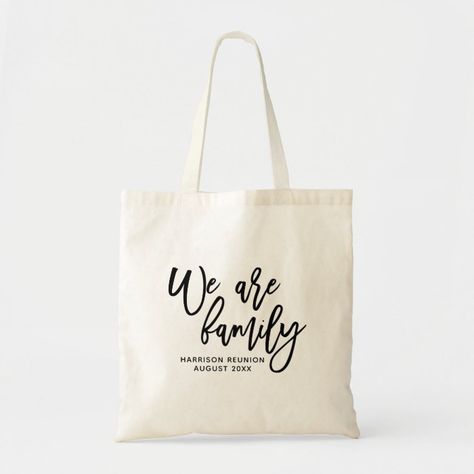 Family Reunion Picnic BBQ Change Script Font Color Tote Bag - Tote Bags Family Reunion Ideas Themes, Family Reunion Bags, Family Reunion Picnic, Family Reunion Decorations, Family Reunion Favors, Family Reunion Gifts, Reunion Decorations, Picnic Bbq, Family Bbq