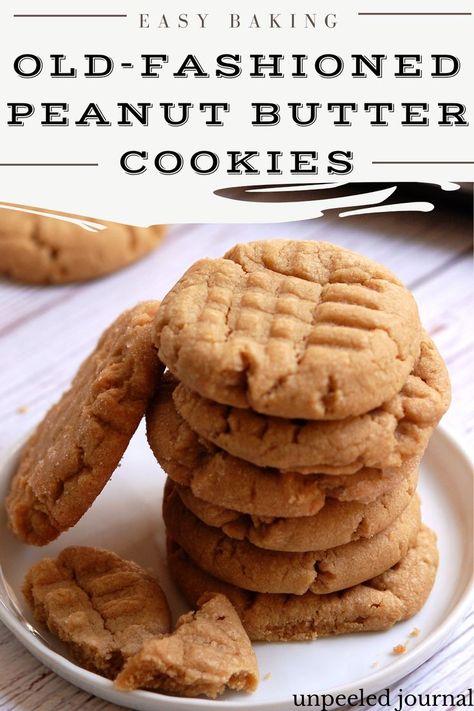 Old-Fashioned Soft Peanut Butter Cookies Pb Cookie Recipe, Hershey Kisses Recipes, Mason Jar Cookies Mix, Baking Basket, Peanut Butter Kiss Cookies, Soft Peanut Butter Cookies, Butter Cookie Recipe, Best Peanut Butter Cookies, Peanut Cookies