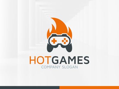 Hot Games Logo Template Hot Games, Games Logo, Company Slogans, Game Logo, Logo Templates, Global Community, Creative Professional, Template Design, Gaming Logos