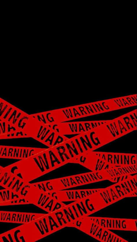 Warning Poster Design, Danger Wallpaper, Warning Wallpaper, Cool Wallpapers For Computer, Warning Poster, Red And Black Background, Cd Cover Design, 4k Wallpaper Iphone, Red And Black Wallpaper