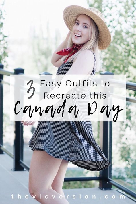 3 Canada Day Outfits Under $100 Canadas Wonderland Outfit, Canada Travel Outfit Summer, Canada Day Outfits Women, Canada Day Outfit Summer, Canadian Summer Outfits, Cute Canada Day Outfit, Canada Day Outfit, Red Lipstick Outfit, Slide Sandals Outfit