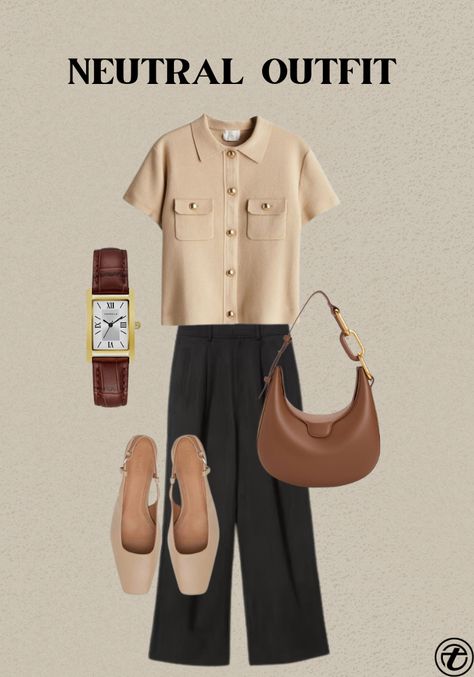 31 Ideas on What Shoes to Wear with Neutral Colored Outfits Colored Outfits, Nude Outfits, Outfit Trends, Neutral Outfit, Spring Summer, How To Wear, Color