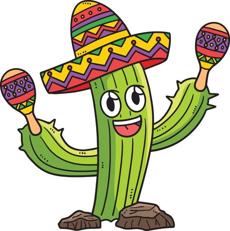 cinco Delaware mayonesa cactus, sombrero dibujos animados clipart Cartoon Mexican, Cactus Character, Mexican Cactus, Character Vector, Retirement Parties, Delaware, Cactus, Vector Images