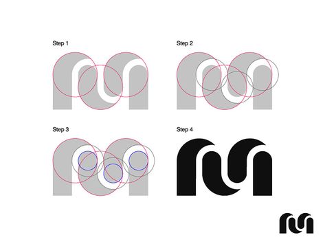 M Logo Process by Michal Tomašovič on Dribbble App Logo Inspiration, Button Logo Design, Curvy Logo, Bio Logo, Logo Board, Luxury Wellness, Geometric Logo Design, The Letter M, Learning Logo