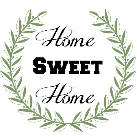 Home Sweet Home Sign Tutorial from Our Southern Home Home Sweet Home Sign, Vinyl Creations, Home Sign, Southern Home, Annie Sloan Chalk Paint, Chalkboard Art, Trendy Home, Diy Signs, Sign Templates