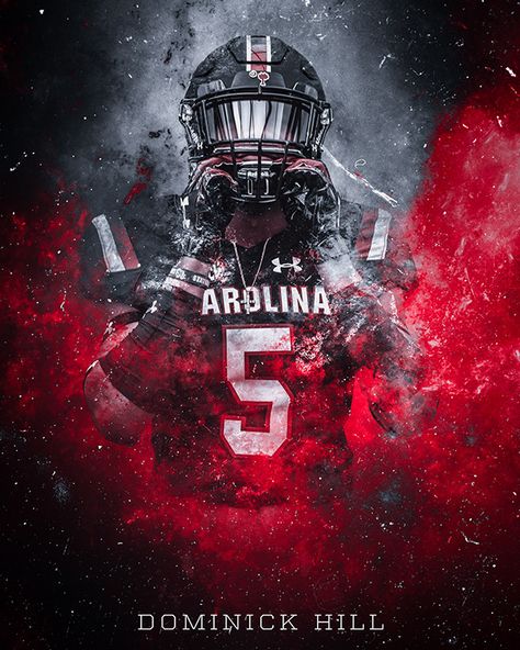 2019 Gamecock Football Creative on Behance Gamecock Football, Gamecocks Logo, Gamecocks Football, Football Photography, Nfl Player, Carolina Gamecocks, South Carolina Gamecocks, Dope Art, Aesthetic Photos