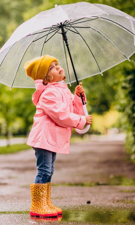 Pink Raincoat, Girl Kid, Best Resolution, Rain Photography, A Rainy Day, Free Kids, Finding Joy, Rainy Days, Rainy Day