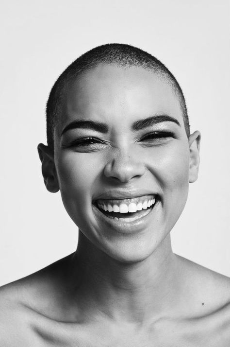 90s Short Hairstyles, Quotes Everyday, Alexandra Shipp, Bald Head Women, Shaved Head Women, Buzzed Hair, Hairstyles For Black Hair, Edgy Pixie Cuts, Heart Touching Quotes