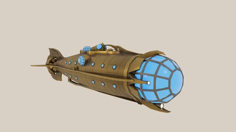 Steampunk Submarine Concept Art, Fantasy Submarine, Steampunk Ship, D20 Modern, Fantasy Vehicles, Plasma Ball, Ship Ideas, Jay Gatsby, Underwater City