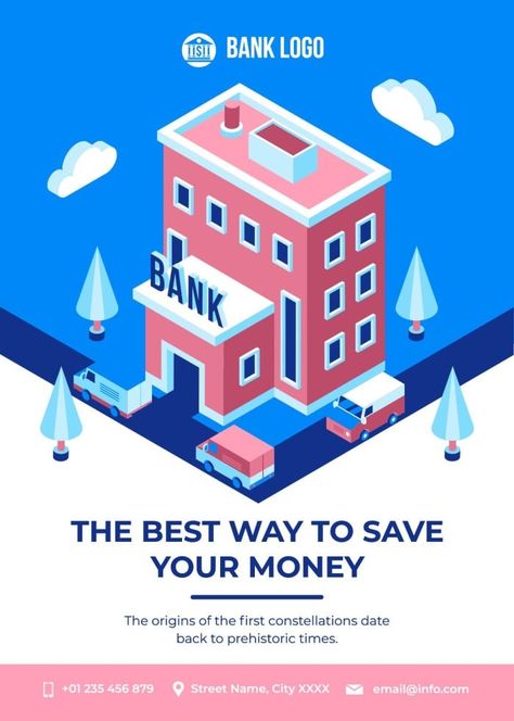 Bank Poster Design, Bank Poster, Money Poster, Banks Logo, Design Infographic, Money Bank, Poster Layout, Brand Kit, Home Poster