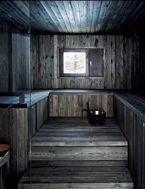 Rustic Saunas, Luxury Pools Indoor, Sauna House, Sauna Heater, Spa Rooms, Steam Sauna, Finnish Sauna, Sauna Design, Outdoor Sauna