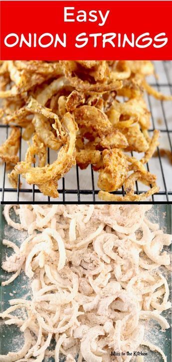 Blooming Onion Recipes, Onion Strings, Burger Toppings, Onion Recipes, Snacks Für Party, Side Recipes, Veggie Dishes, Vegetable Side Dishes, Yummy Appetizers