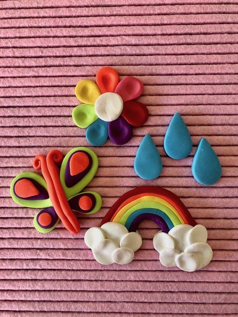 Clay Molding Ideas Kids, Clay Models For Kids, Clay Moulding Ideas For Kids, Clay Activity For Kids, Molding Clay Ideas For Kids, Kids Clay Ideas, Kids Clay Crafts, Silk Clay Ideas, Polymer Clay For Kids