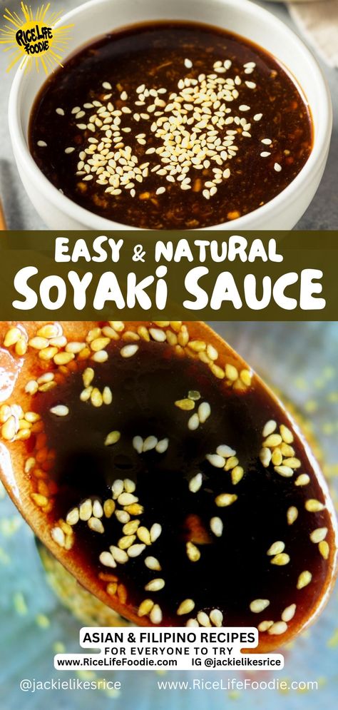 soyaki-sauce-recipe Trader Joe’s Soyaki Recipe, Soyaki Recipe Trader Joe's, Soyaki Recipe, Soya Sauce Recipe, Japanese Sauces, Soyaki Sauce, Sweet Soy Sauce Recipe, Homemade Soy Sauce, Asian Sauce Recipes