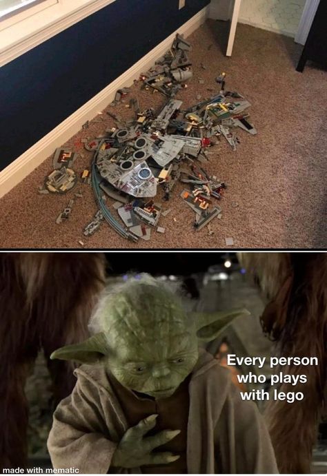 Lego Memes, Star Wars Meme, Funny Star Wars Memes, Star Wars Jokes, Great Memes, Clean Memes, Hilarious Photos, Crazy Funny Memes, Star Wars Humor