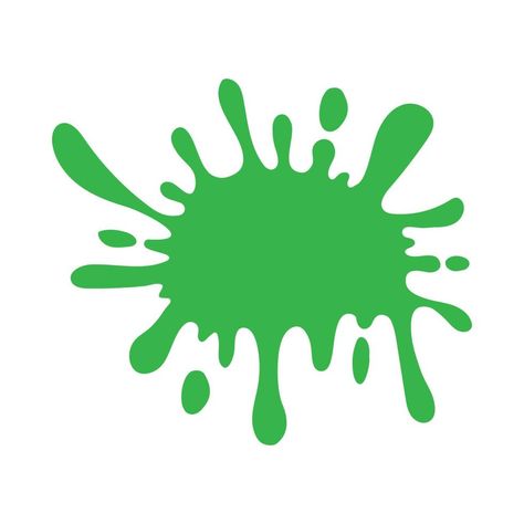 Drip Drop, Ink Splatter, Liquid Paint, Drip Painting, Green Paint, Art Decoration, Vector Art, Vector Free, Clip Art