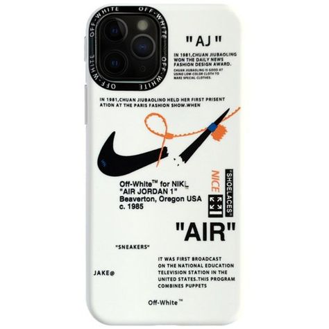 iPhone Case Nike Off-White for iPhone 13/14 Iphone Case Photo, Nike Off White, Nike Bags, Special Clothes, Phone Stuff, Day Wishes, New Iphone, Case Iphone, Shoe Laces