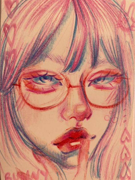 #webtoon #webtoonsketch #art #manga #aestheticart #somesketch #sketchbook #drawingideas #koreangirl #ulzzang Sketch Book Colorful, Sketchbook Ideas Colorful, Prismacolor Drawing Ideas, Pencil Color Art, Coloured Sketches, Highlighter Art, Prison Drawings, Colored Drawings, Colored Pencil Drawings