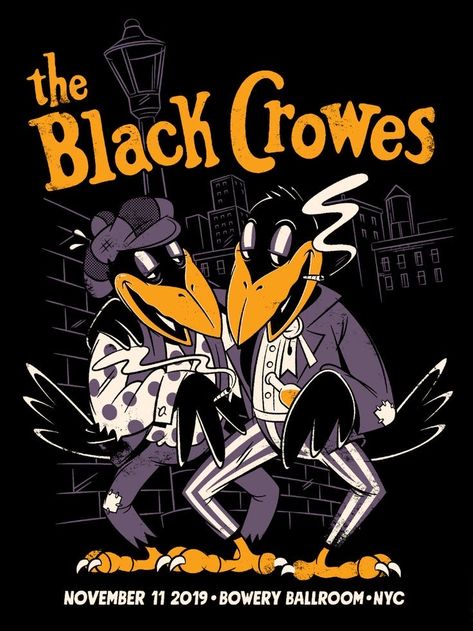 The Black Crowes Poster, The Black Crowes Band, Music Poster Art, Black Crowes, The Black Crowes, Vintage Music Posters, Lincoln Logs, Music Album Art, Classic Poster