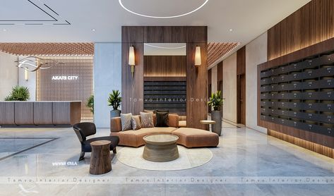 Lobby Interior Design Residential, Luxury Lobby Interior Design, Residential Lobby Interior, Condo Lobby Design, Apartment Lobby Design, Lobby Design Residential, Hotel Lobby Interior Design, Luxury Lobby, Office Building Lobby