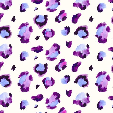 Watercolor leopard print pattern | Free Vector #Freepik #freevector #background #pattern #watercolor #abstract Abstract Leopard Print, Watercolor Leopard Print, Leopard Drawing, Leopard Print Party, Womens Nightwear, Puzzle Ideas, Leopard Print Wallpaper, Leopard Watercolor, Purple Leopard Print