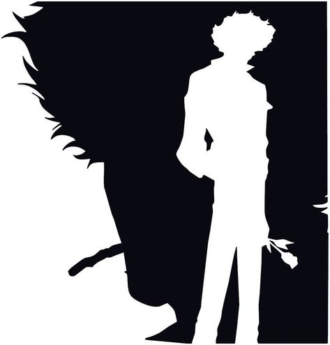 He's still carrying that rose </3 Cowboy Bebop Spike, Spike Spiegel, Anime Printables, Cowboy Bebop, Oracal 651, Human Silhouette, Vinyl Decal Stickers, Cowboy, Vinyl Decal