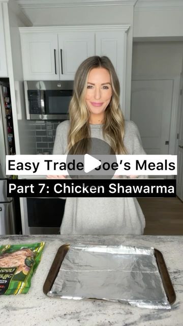 Whitney Buha on Instagram: "Easy Trader Joe’s meals part 7: chicken shawarma bowls. Save this post for later!

Here’s what you need:
• shawarma chicken thighs
• garlic naan (in the frozen aisle) 
• hummus 
• red onion
• tomato (and any other veggies you want to add)

Here’s what I did:
• cook the chicken according to the package. I chose to bake it in the oven, but you can also put it on the grill 
• while the chicken cooks, cut up your veggies and start plating things
• once the chicken is done, cook the naan bread according to the package 
• cut up the chicken and add it to your plate
• once the naan is done, add to plate and enjoy!

#traderjoes #traderjoesfinds #traderjoesrecipes #traderjoesmeals #weeknightdinner #weeknightmeals #easydinners #easydinnerrecipes" Trader Joe Chicken Schwarma, Chicken Schwarma Trader Joe’s, Trader Joe’s Chicken Shawarma, Trader Joes Chicken Shawarma, Chicken Schwarma, Trader Joes Recipes Dinner, Pesto Chicken Breast, Shawarma Chicken, Trader Joes Recipes