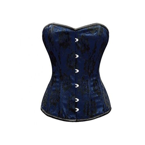 Deep Blue Corset with Black Floral Lace Overlay ❤ liked on Polyvore Black Lace Corset, Blue Corset, Amazing Outfits, Lace Corset, Corsets, Lace Overlay, Midnight Blue, Deep Blue, Floral Lace