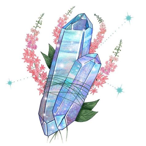 Moonstone Tattoo, Jessica Lauser, Crystal Drawing, Water Signs, Sketchbook Ideas, Zodiac Art, Delphinium, Cellphone Wallpaper, Artist On Instagram