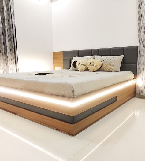 Sunmica Bed Design Modern, Badroom Bad Idea Modern Colour, Badroom Bad Design Modern, Badroom Bad Design 2023, Badroom Bad Idea, Bad Design Bedrooms Beds, Bed Shapes, बेडरूम डिजाइन, Sofa Cumbed Design