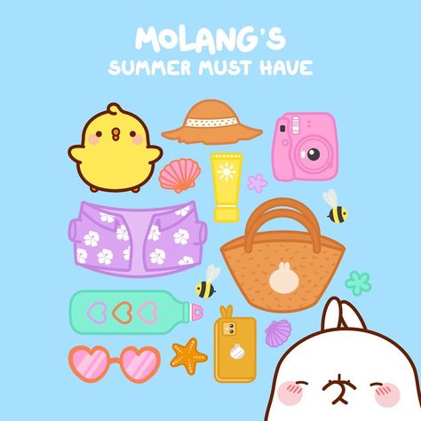 molang piu piu cute kawaii pinco summer must have outfit phone bag glasses sun friendship sunscreen hat flask shirt Molang Wallpaper, Bad Room Ideas, Glasses Sun, Cow Cat, Paper Dolls Diy, Paper Toys Template, Paper Doll House, Anime Drawing Books, Pusheen Cat