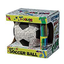 Check this out! Mini Soccer, Football Or Soccer, Mini Footballs, Soccer Gifts, Washable Markers, Youth Soccer, Kids Soccer, Sports Balls, Coloring Markers