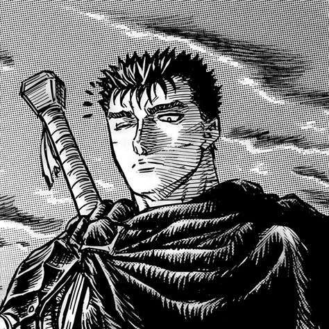 Guts Icon, All Out Anime, Saga Art, Anime Character Names, Anime Boy Hair, Dark Souls Art, Cool Wallpapers Cartoon, Anime Fairy, Soul Art