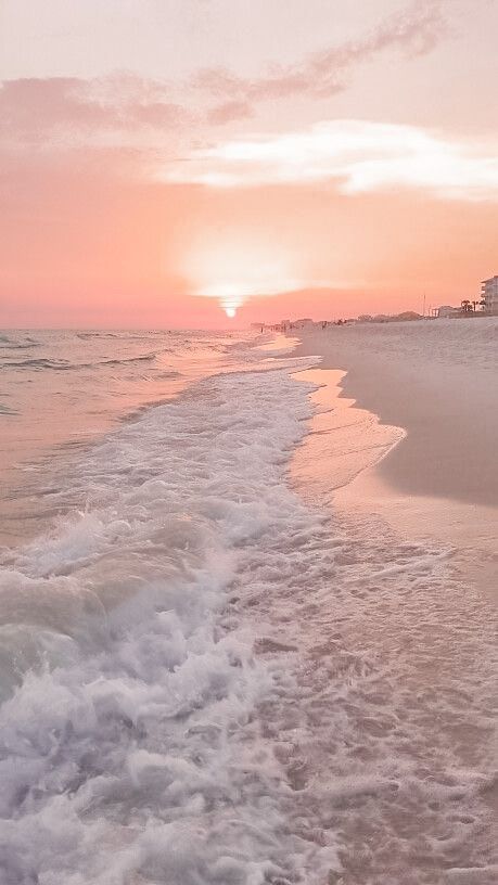 Cute Backgrounds Sunset, Beach Words Aesthetic, Pink Ocean Aesthetic Wallpaper, Cute Pastel Pictures, Travel Aesthetic Photos, Pink Sea Aesthetic Wallpaper, Pink Phone Backgrounds Aesthetic, Pink Waves Aesthetic, Pink Beach Aesthetic Wallpaper