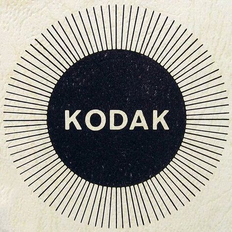 Kodak Logo, Illustration Design Graphique, Art Trippy, Graphic Design Collection, 로고 디자인, Graphic Design Typography, Branding Inspiration, Vintage Logo, Graphic Design Logo