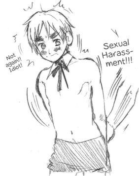 gj4_1.gif (282×357) ((Pretty sure that's France's hand. He's really an Ass man.)) Fruk Hetalia, Hetalia Manga, Hetalia France, Aph England, Hetalia England, Hetalia Axis Powers, Axis Powers, Hetalia, Female Sketch