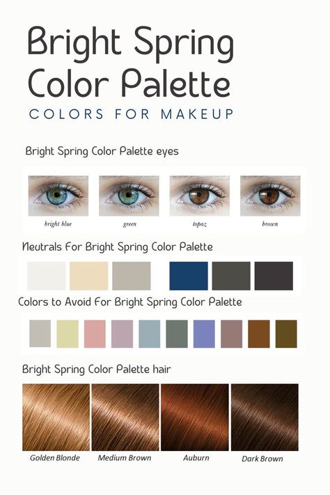 bright spring color palette Bright Spring Color Palette, Clear Spring Palette, Soft Autumn Color Palette, True Spring, Clear Winter, Cream White Color, Clear Spring, Winter Color Palette, Spring Palette