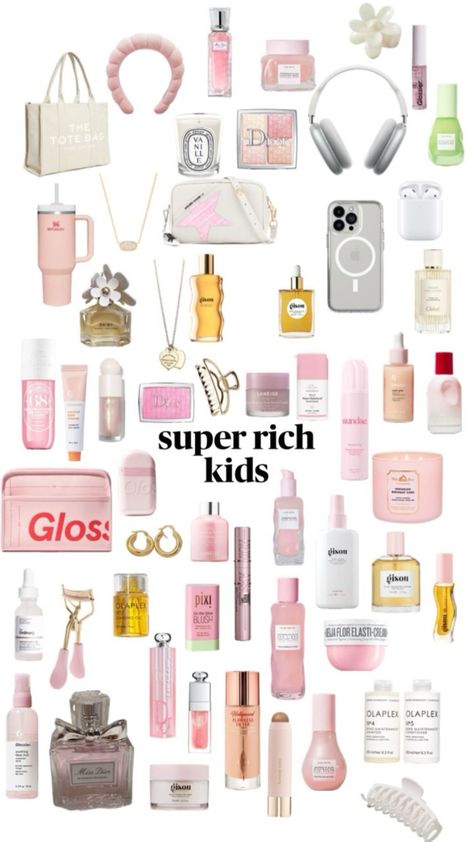 Skin Care For Kids, Makeup Products For Teens, Sephora Kids, Rich Skincare, Preppy Birthday Gifts, Xmas List Ideas, Girly Christmas Gifts, Preppy Gifts, Preppy Inspiration