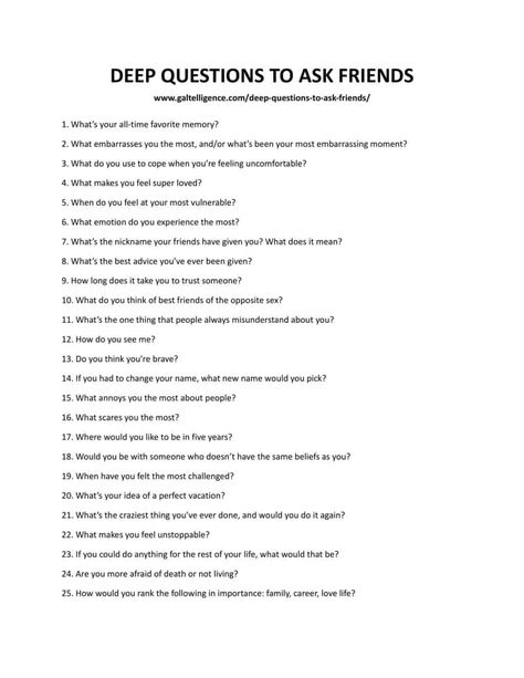 Questions To Ask An Old Friend, Nicknames With Deep Meaning, What’s Your Favorite Questions, Questions For Best Friends, Questions To Ask Your Best Friend, Deep Questions To Ask Friends, Questions To Ask Friends, Most Likely To Questions, Best Friend Quiz Questions