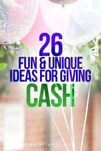 Money In Balloon Gift Ideas, Clever Ways To Give Money As A Gift, Ways To Gift Cash, Giving Cash As A Gift, Cash As A Gift, Money Tie, Money Gift Ideas, Money Folding, Money Leis