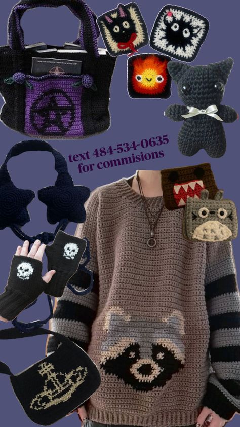 Fair Poster, Quick Crochet Patterns, Punk Aesthetic, Crochet Design Pattern, Quick Crochet, Fun Crochet Projects, Fairy Grunge, Crochet Sweater, Crochet Crafts