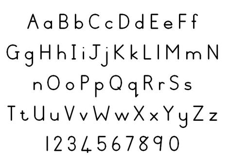 One of the learners in my classroom recently made the number “1” in the shape of a “7”, saying that his mom writes like that.  I had to explain to him that people may get co… Teacher Fonts, Abc Font, School Fonts, Teachers Pet, Birthday Wishes Cards, Cursive Writing, The Number 1, My Classroom, Too Cool For School