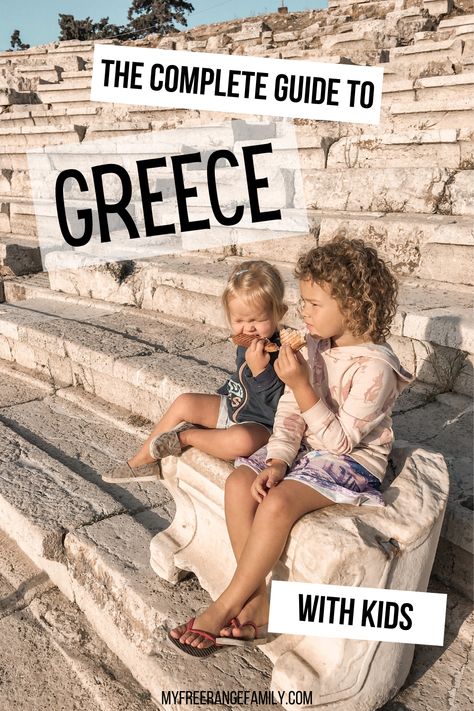 Family Greece Vacation, Family Vacation In Greece, Greece Family Vacation Aesthetic, Greece Family Photos, Travel Tips With Kids, Greece Island Hopping, Vacation To Greece, Best Places In Greece, Italy Cruise