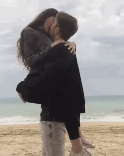 Hug Kiss Gif, Romantic Hug, Hugs And Kisses Couples, Hug Gif, Back Hug, Bollywood Couples, Ladybug Anime, Love My Boyfriend, Kissing Couples