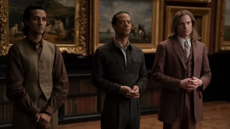 'Interview With the Vampire': Jacob Anderson Explains Those Final Dream-stat Scenes Justin Kirk, Ben Daniels, Summer Character, Jacob Anderson, Assad Zaman, Simpson Tv, Sam Reid, The Vampire Chronicles, Alien Character