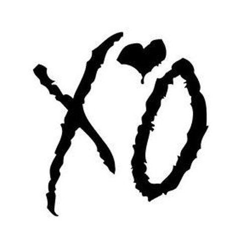 The Weeknd Tattoo, Xo The Weeknd, Xo Tattoo, Text Tattoo, Simplistic Tattoos, Tattoo Stencils, The Weeknd, Tiny Tattoos, Inspirational Tattoos