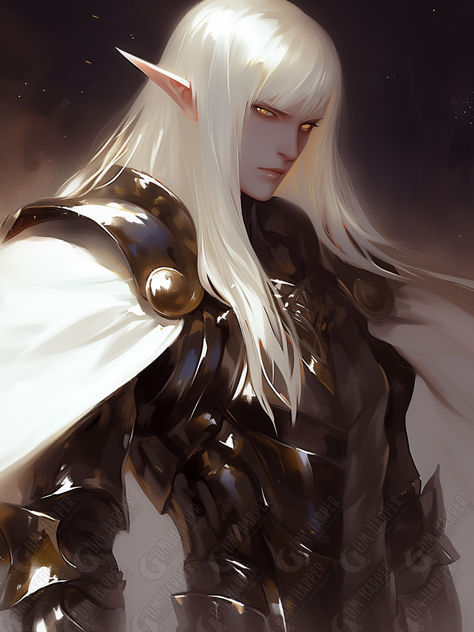 Prince Xeleth (astral elf), heir to the Xaryxian Empire (Spelljammer: Adventures in Space - The Light of Xaryxis) Astral Elf Dnd, Astral Elves, Astral Elf, Dragons Pictures, Merry Gentry, Elf Character Art, Elf King, Fairies And Elves, Elf Art