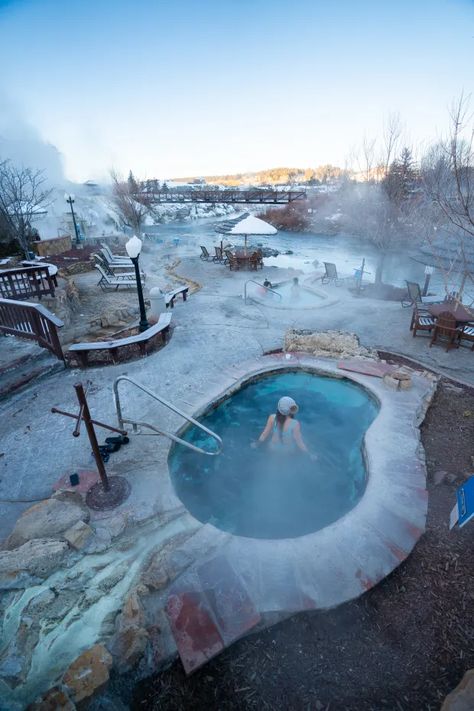 Natural hot springs near Colorado ski resorts Pagosa Springs Colorado Winter, Ski Resorts In Colorado, Copper Mountain Colorado, State Project, Fall Baddie, Pagosa Springs Colorado, Colorado Ski Resorts, Winter Park Colorado, Natural Hot Springs