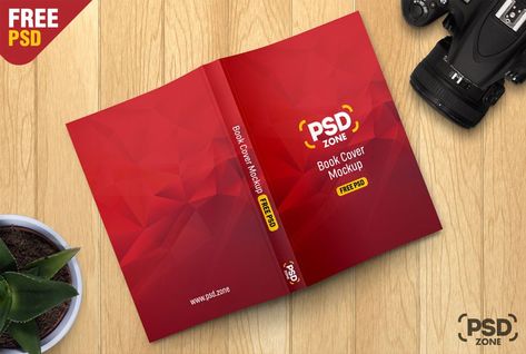 Book Cover Mockup Free PSD Book Cover Mockup Free, Book Cover Mockup, Postcard Mockup, Brochure Template Psd, Book Cover Template, Best Book Covers, Free Photo Frames, Creative Poster, Psd Mockup Template